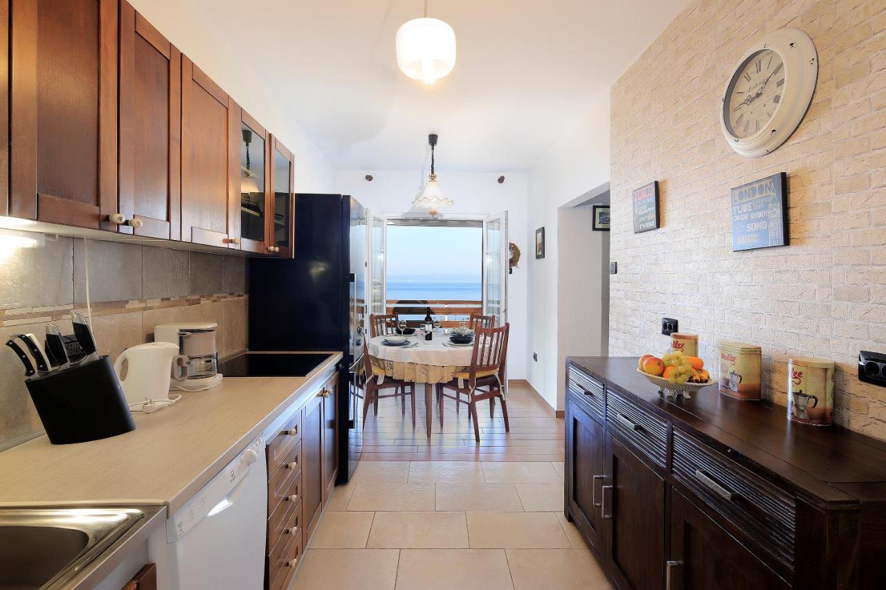 Apartment Vincent With Beautiful Sea View Terrace Klenovica Zewnętrze zdjęcie