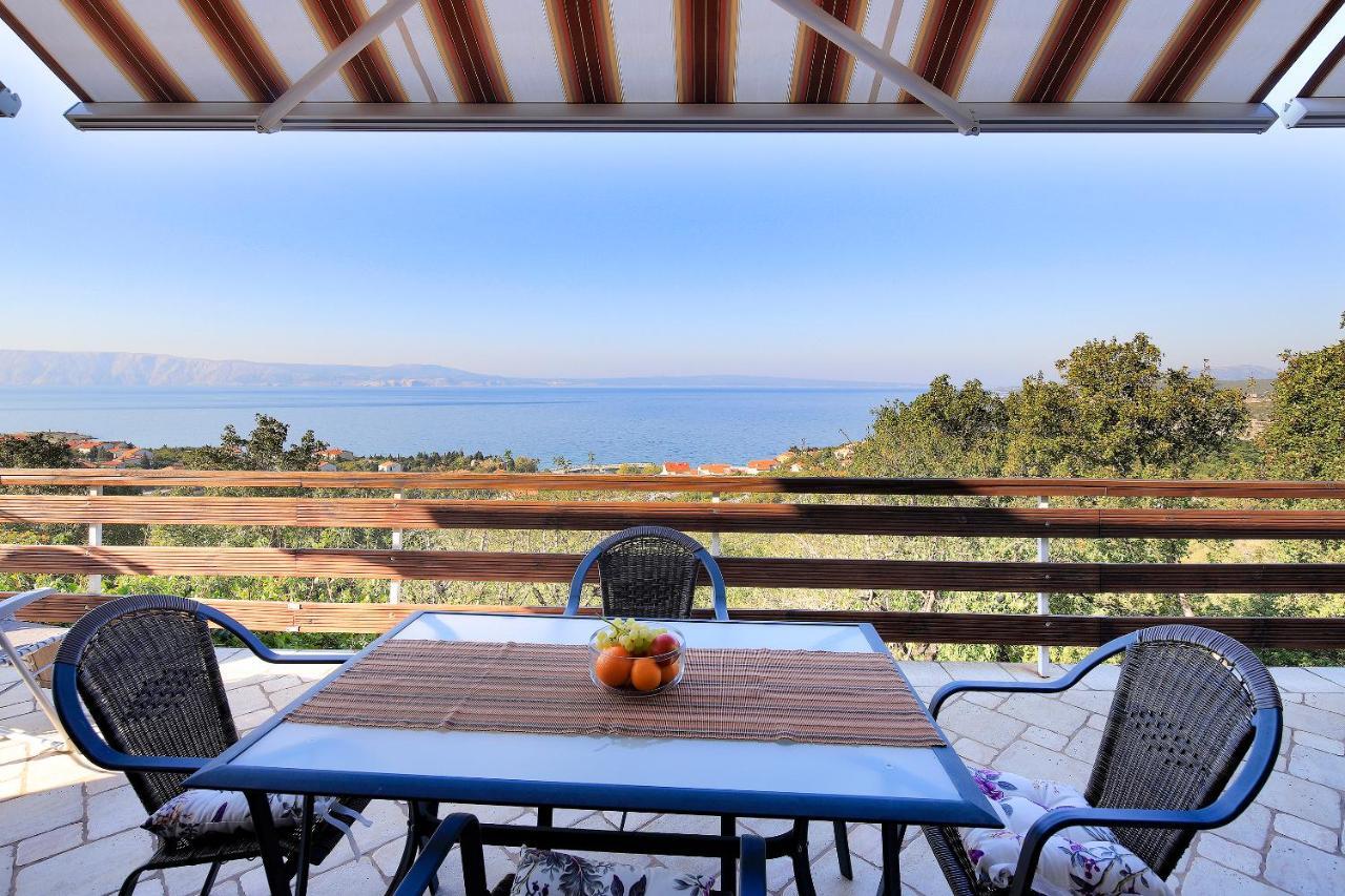 Apartment Vincent With Beautiful Sea View Terrace Klenovica Zewnętrze zdjęcie