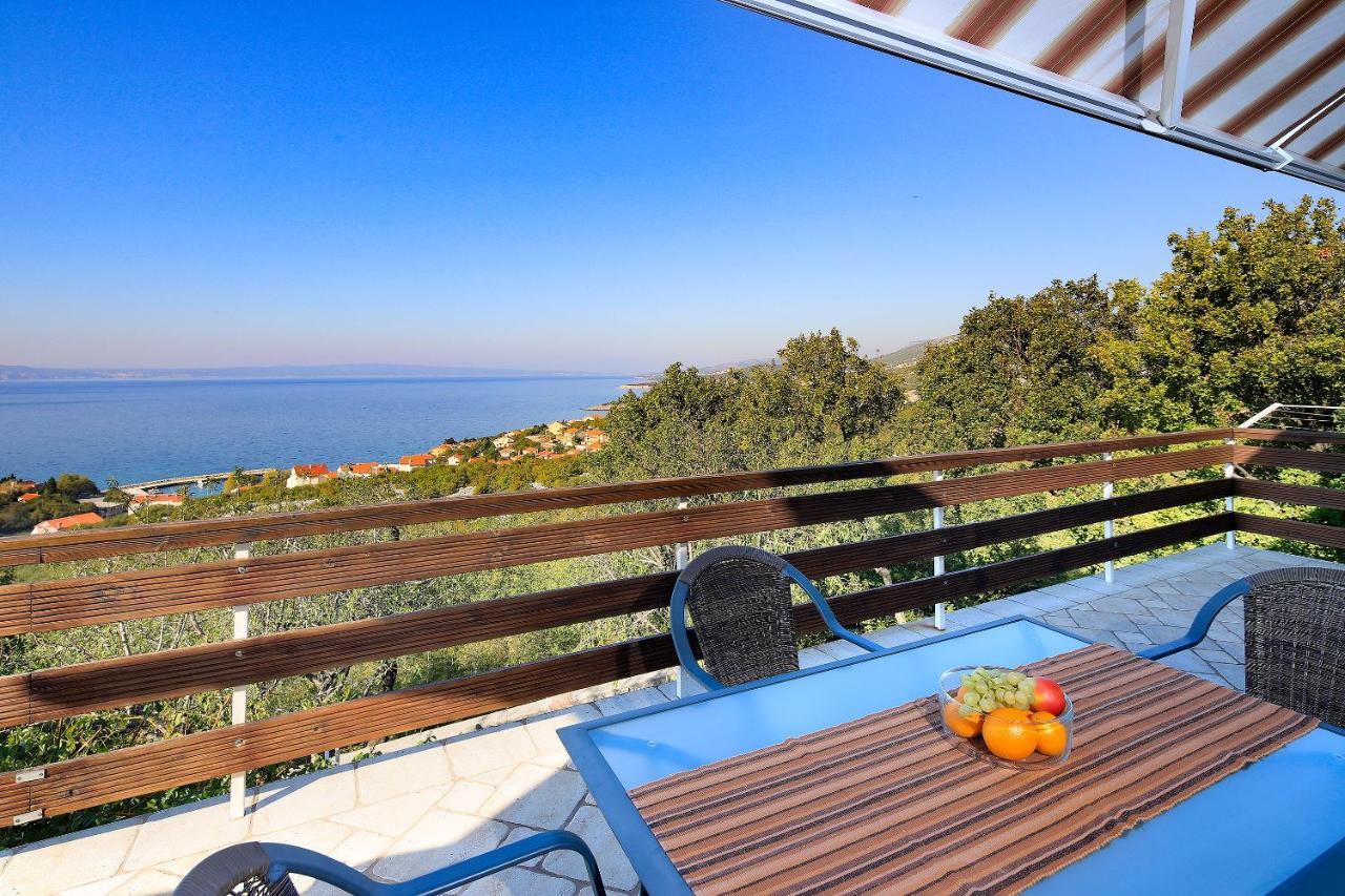 Apartment Vincent With Beautiful Sea View Terrace Klenovica Zewnętrze zdjęcie